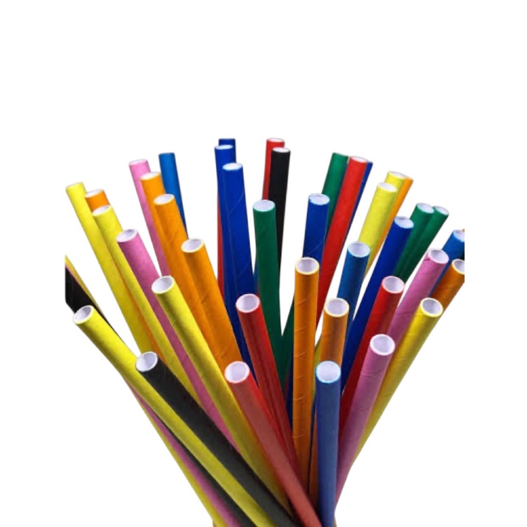 12 CANUDO DE PAPEL BIODEGRADAVEL