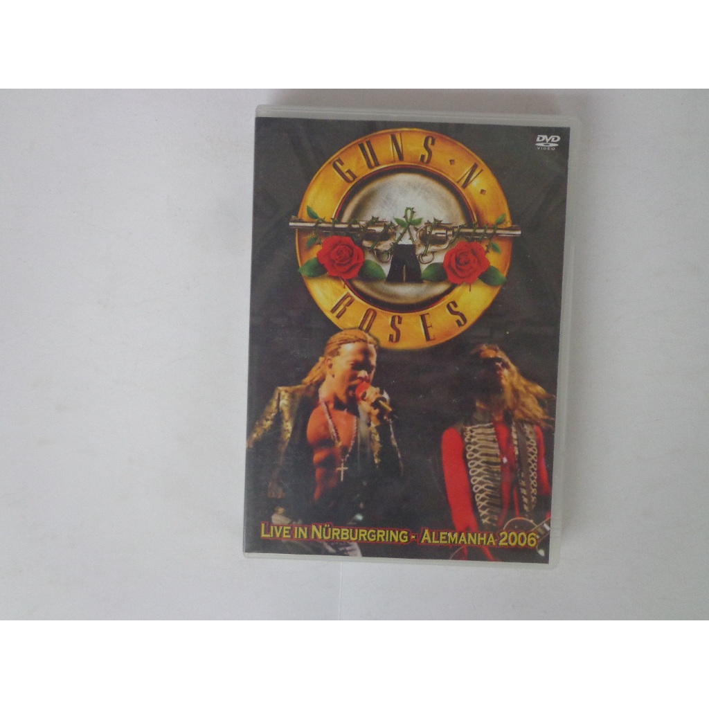 Guns N Roses Live In Nurburgring Alemanha 2006 dvd original