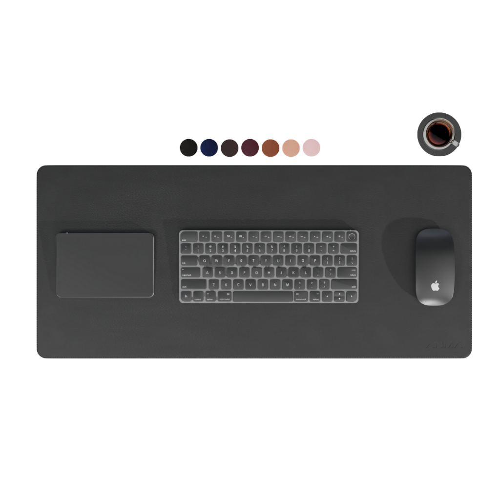 Desk Pad Grande 70x30 Mousepad Couro Gamer Office