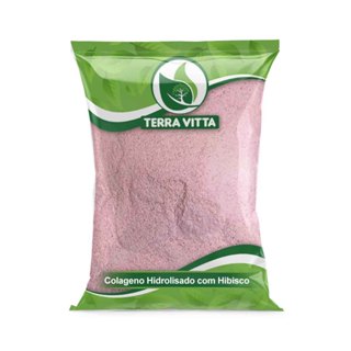 Colágeno Hidrolisado com Hibisco 500g em Oferta na Shopee