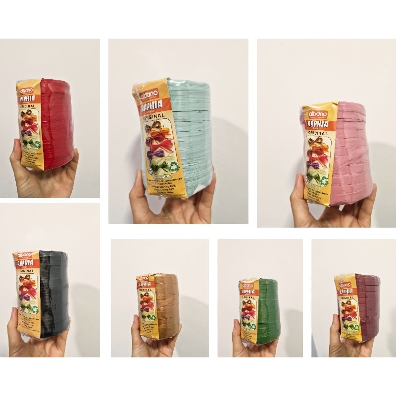 Rafia Sintética Maxi Albano. Original, 100 metros em Oferta na Shopee