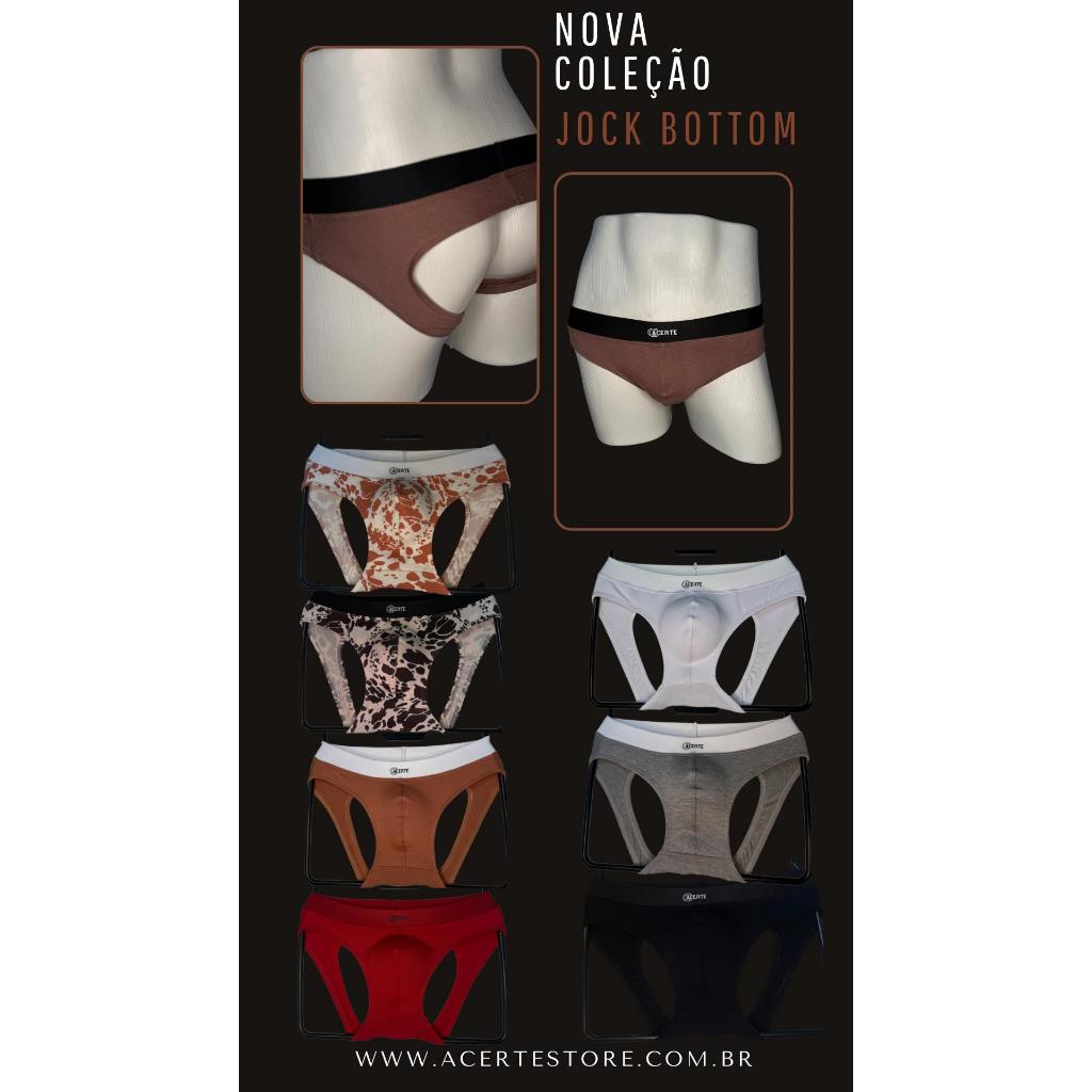 JOCK BOTTOM CUECA JOCKSTRAP em Oferta na Shopee