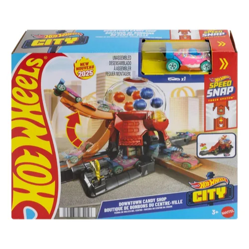 Pista Hot Wheels City Loja De Doces Da Cidade - Mattel Jbm62\Hdr24 em Oferta na Shopee
