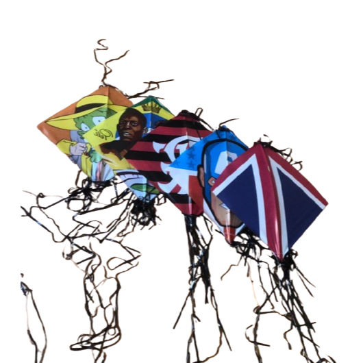 Raia Peixinho Pipa Papagaio Flechinha Com Rabiola, 35x35 Pacote Com 5, 10, 15, 20,Unidades Sortidos