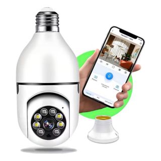 Mini IP Câmera Wifi sem fio visão noturna microfone auto falante acesso remoto aplicativo em Oferta na Shopee