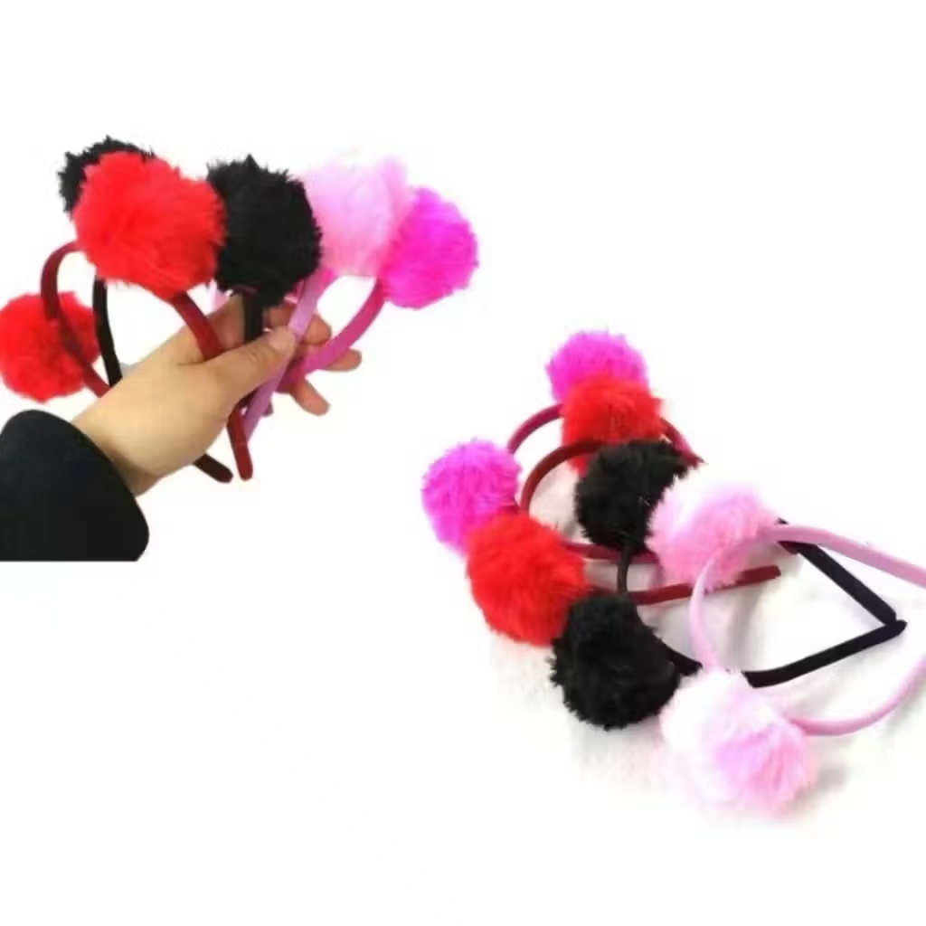Tiara Pompom Menina Colors Maria Clara Poliana