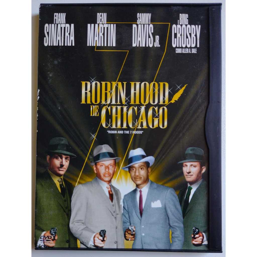 ROBIN HOOD DE CHICAGO DVD SNAPCASE FRANK SINATRA BING CROSBY