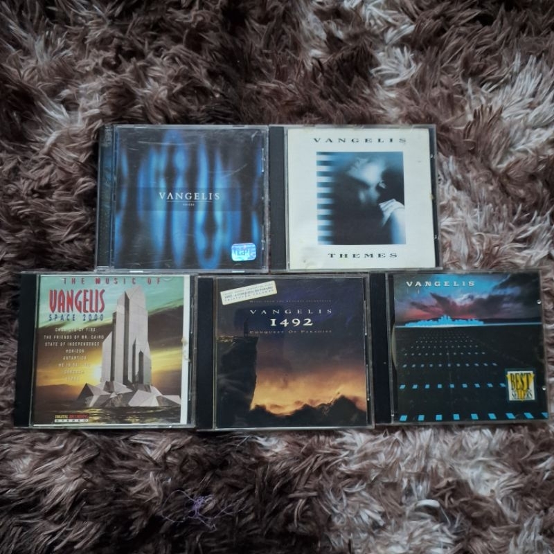 Cds Vangelis - Voices, Themes, 1492 Conquest Of Paradise, The City, Space 2000