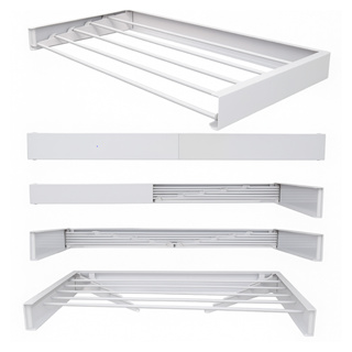 Varal Mágico Retrátil Ideal para Apartamentos e Casas Pequenas Prático Moderno e Menos Espaço em Oferta na Shopee