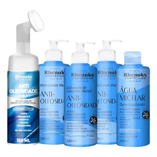 Kit Limpeza de Pele Oleosa Skin Care Completo 5 Itens em Oferta na Shopee