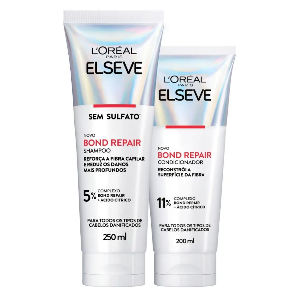 Kit Elseve Bond Repair Shampoo + Condicionador 200ml