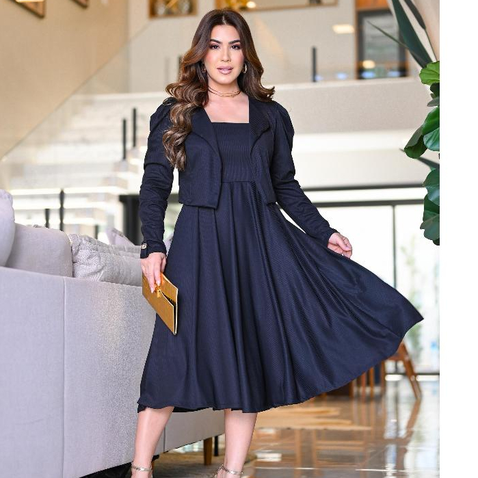 Vestido Evangélico Rodado na Black Friday 2025 | BuscaProdutos