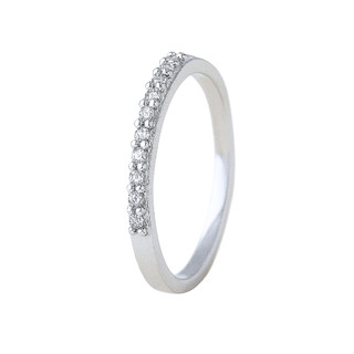 Anel Prata 925 Aparador Zircônia Noivado Feminino Aliança Delicado