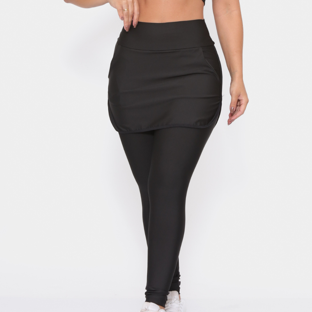 Legging Saia Moda Evangélica Academia Feminina