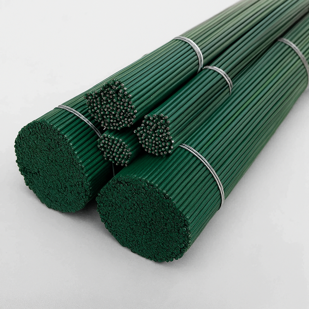 Tutor de Arame Plastificado - Estaquear - 40, 50, 60cm - 24 - 48 unidades Tutor de Arame Plastificado - Estaquear - 40, 50, 60cm - 24 - 48 unidades