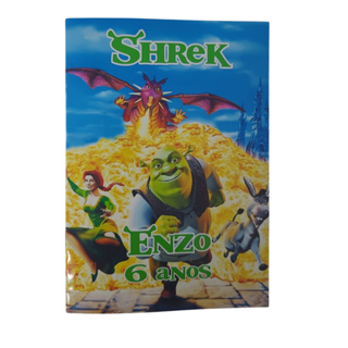 Livrinhos para Colorir Shrek Lembrancinha Personalizada com Nome e Idade em Oferta na Shopee