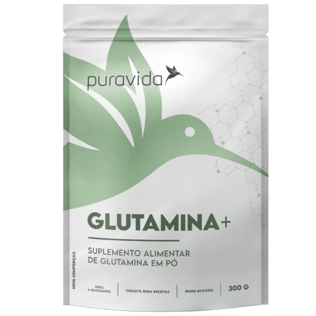 Glutamina Premium 300g Pura -  Puravida