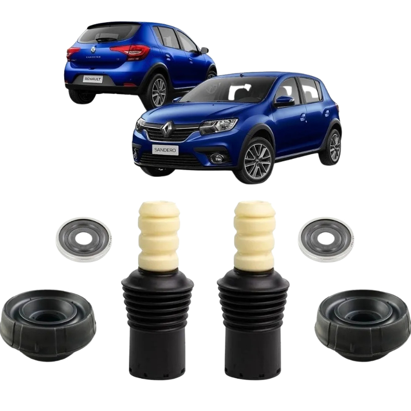 kits coxim amortecedor dianteiro Renault Logan Sandero duster