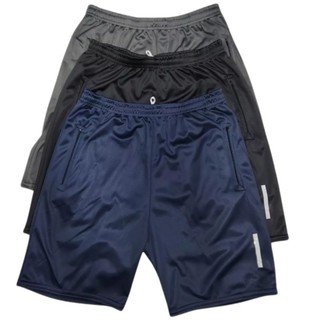 kit 3 ou 2 bermuda masculina adulto chimpa poliester short casual basico flanelado secagem rapida