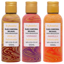 OLEO PARA MASSAGEM CORPORAL SENSUAL TÂNTRICA LA PASSION