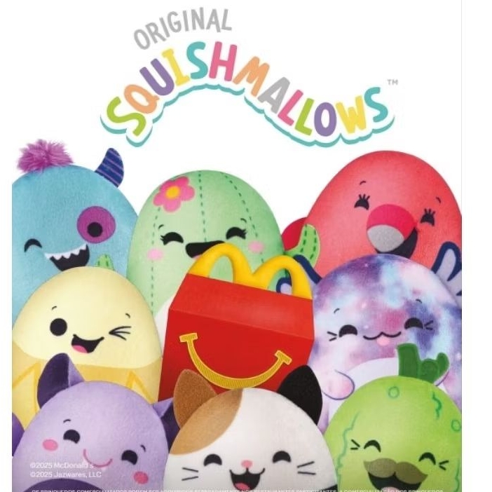 Squishmallow mcdonald's Pelucia em Oferta na Shopee