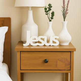 Enfeite Jesus Decoração para Sala Mesa em Oferta na Shopee