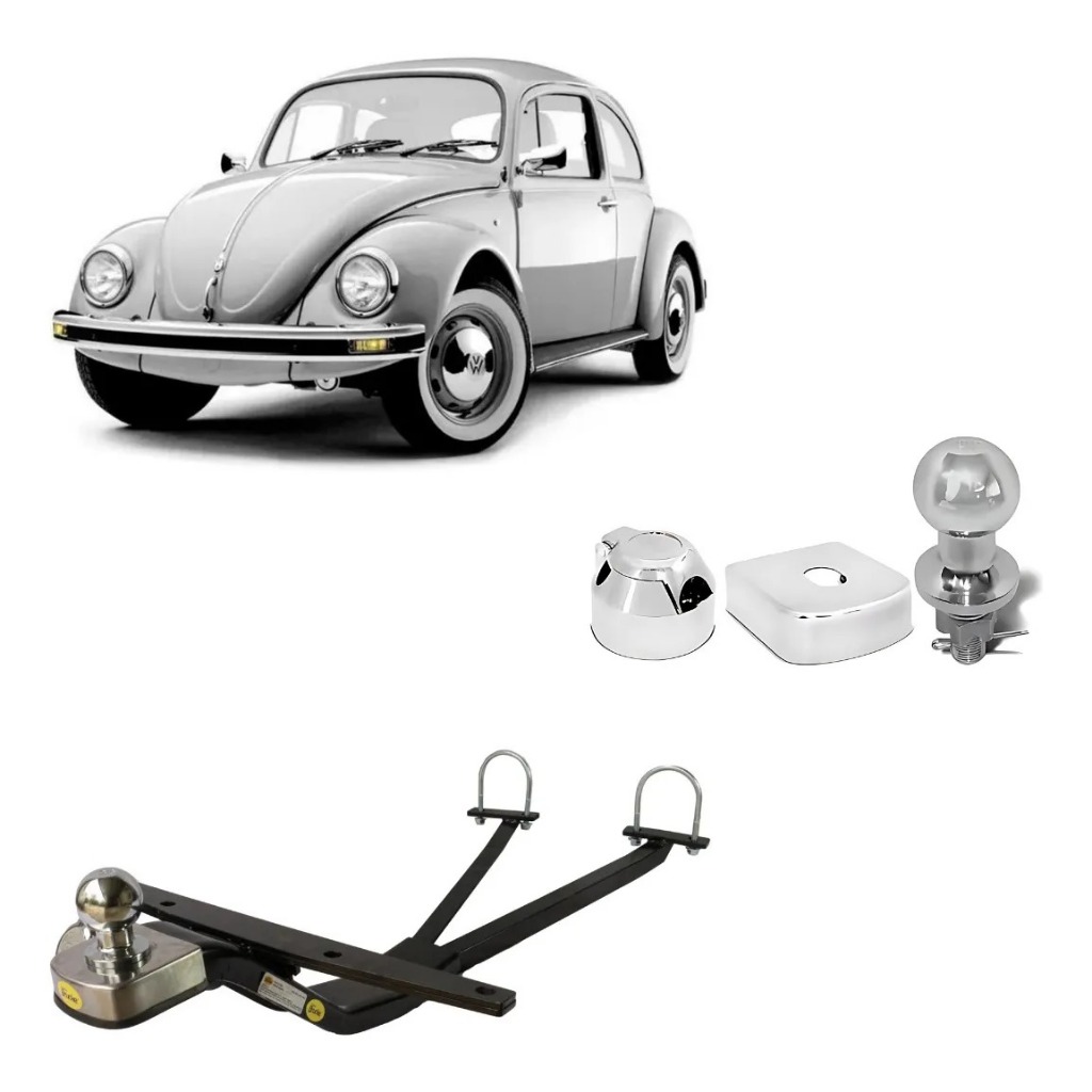 Engate Reboque VW Fusca 1972 a 1994 700kg em Oferta na Shopee
