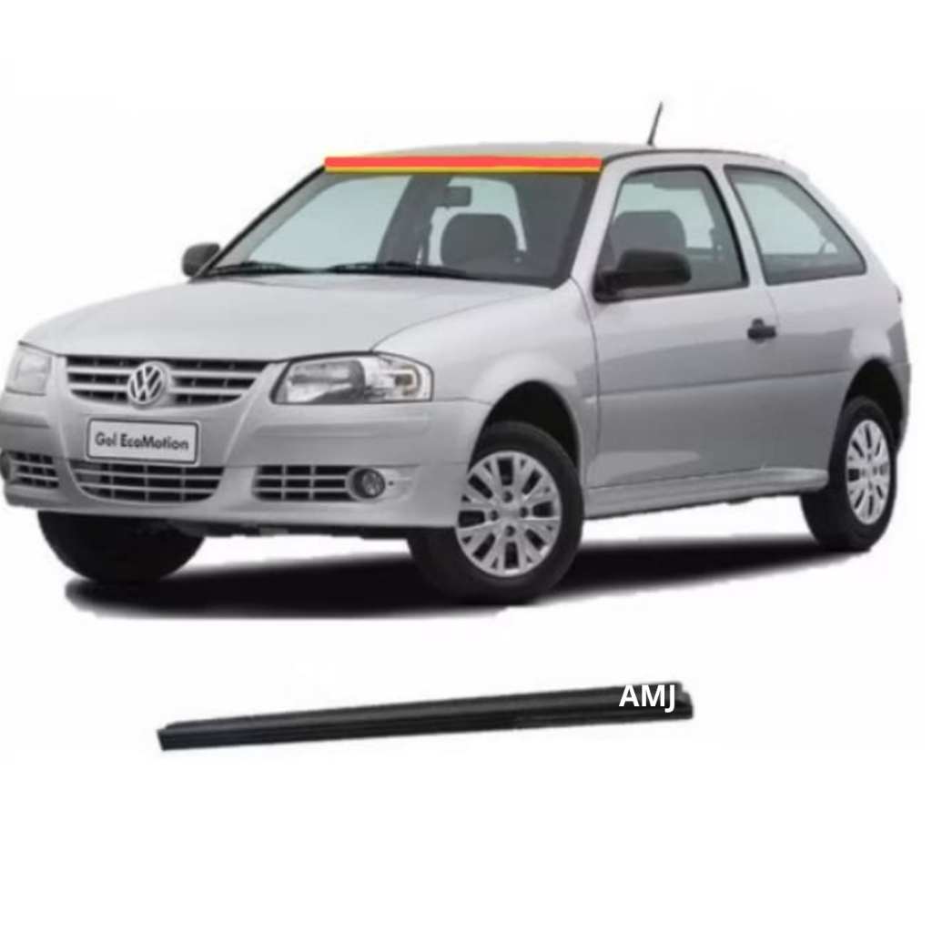 Friso Borracha Superior Parabrisa Gol Parati Saveiro G2 G3 G4 H em Oferta na Shopee