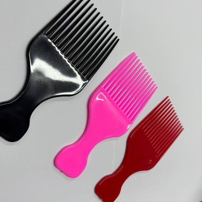 Kit 12/24/36/48/60 Unidades Pente Garfo para Penteado Cabelo Cacheado Afro Hair Black Power Unissex em Oferta na Shopee