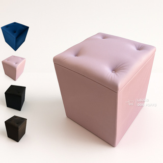 PUFF BAU VELUDO OU SUEDE PORTA OBJETOS BRINQUEDO SAPATO ROUPA DECORAÇÃO CASA PENTEADEIRA PB PROMOÇÃO em Oferta na Shopee