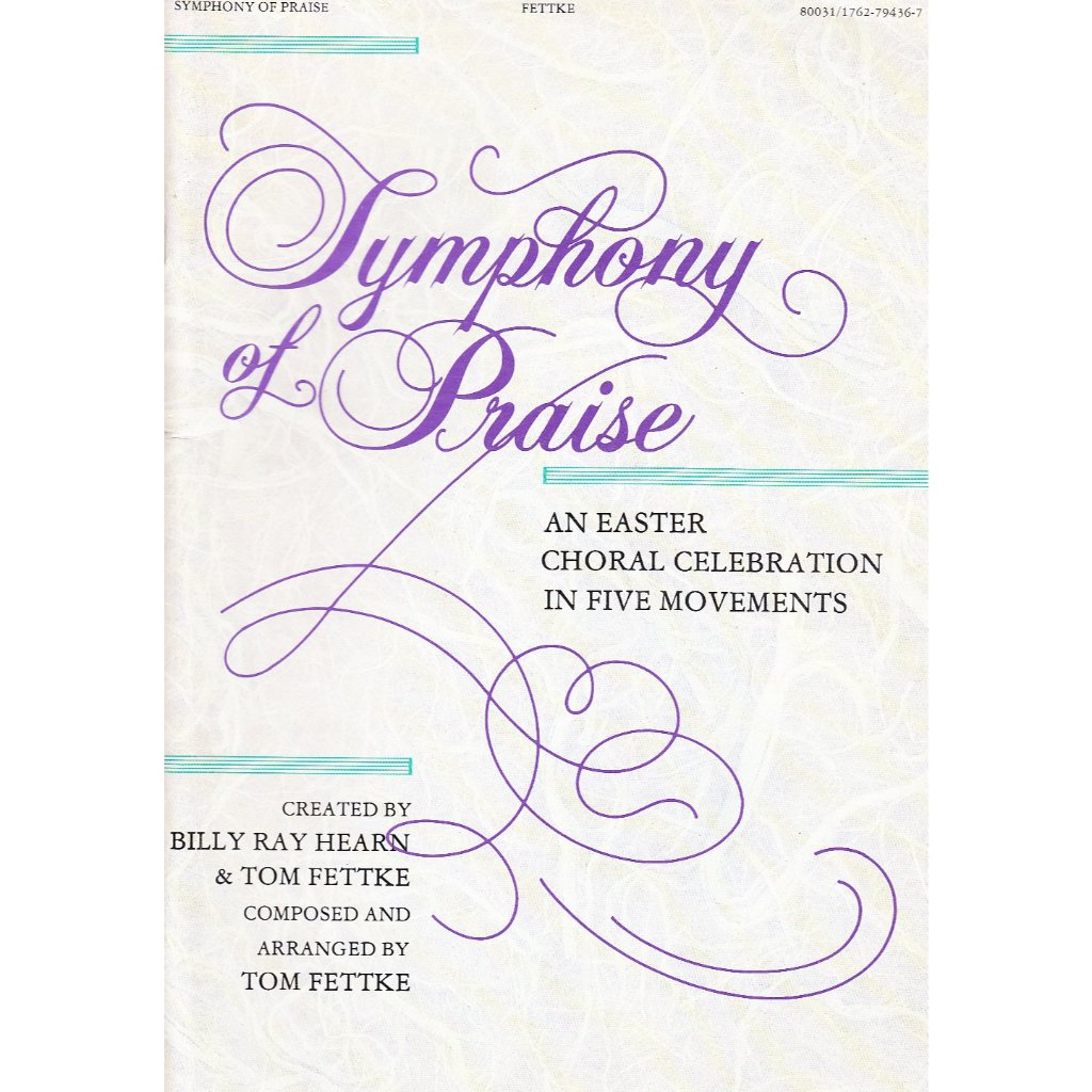 K7 4Cassete "Symphony of Praise" de Tom Fettke: Faixa de Acompanhamento Musical
