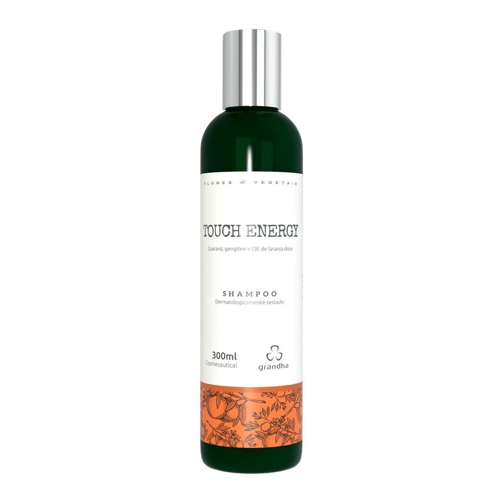 Grandha Touch Energy Shampoo Energizante para Aliviar Tensão 300ml