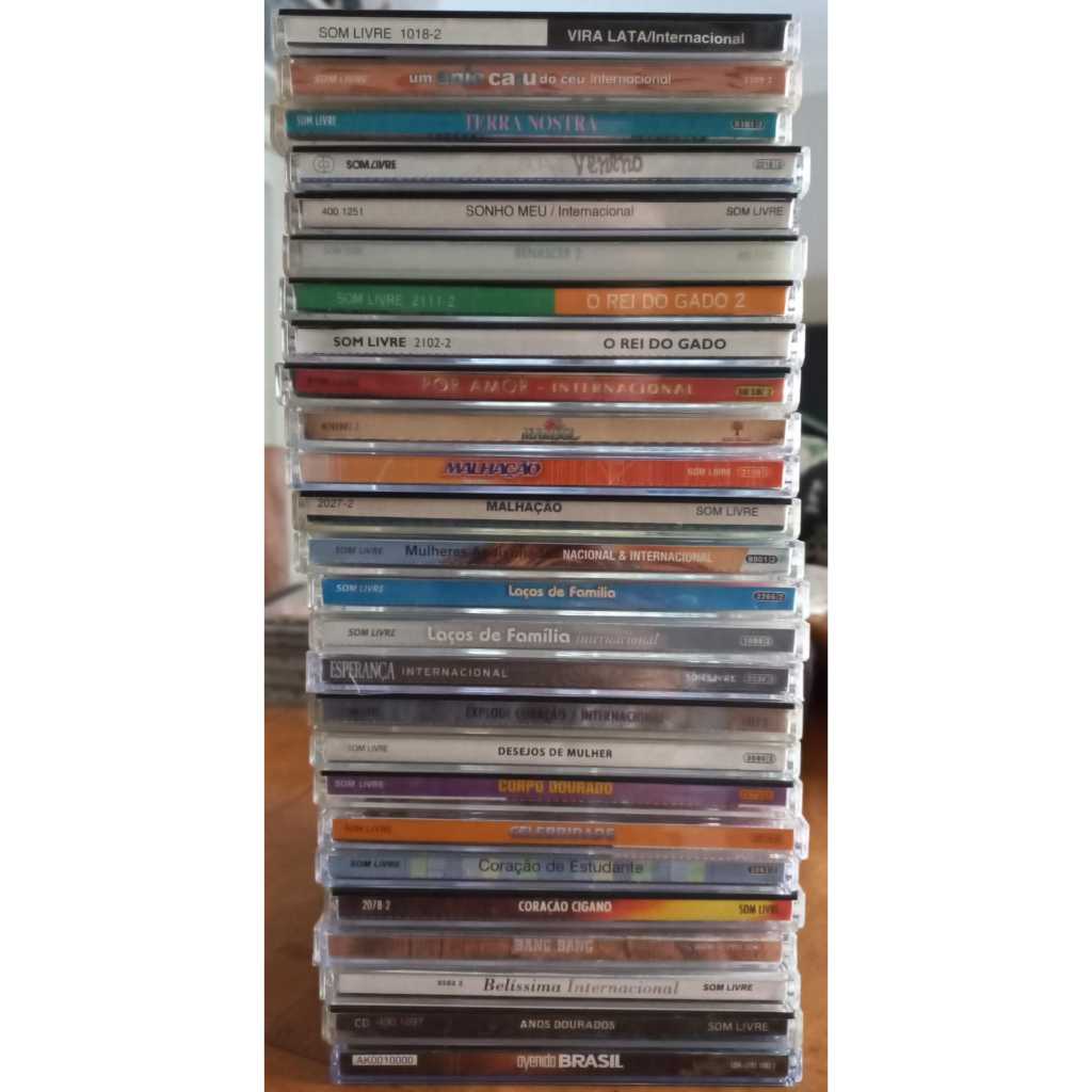 Cds Novelas Corpo dourado belissima avenida mulheres sonho meu malhação por amor coração bang esperança vira lata anjo