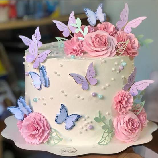 Topo de Bolo Floral - Comprar com Melhor Preço em Padaria