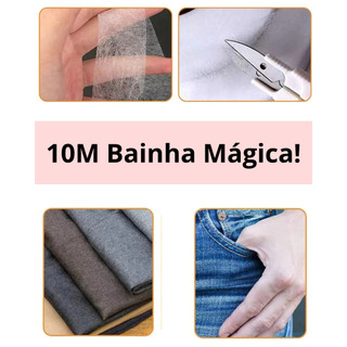 Bainha Mágica Instantanea Dupla Face (Fita Termocolante) 10 Metros