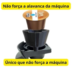 Adaptador Cápsulas Três Corações para Dolce Gusto - LER DESCRIÇÃO