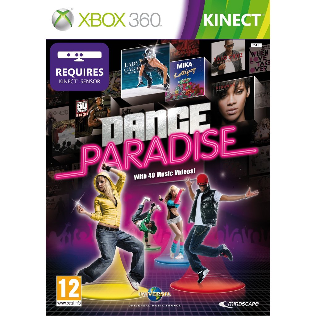 Dance Paradise P/ XBOX360 (LTU/LT/JTAG/RGH)