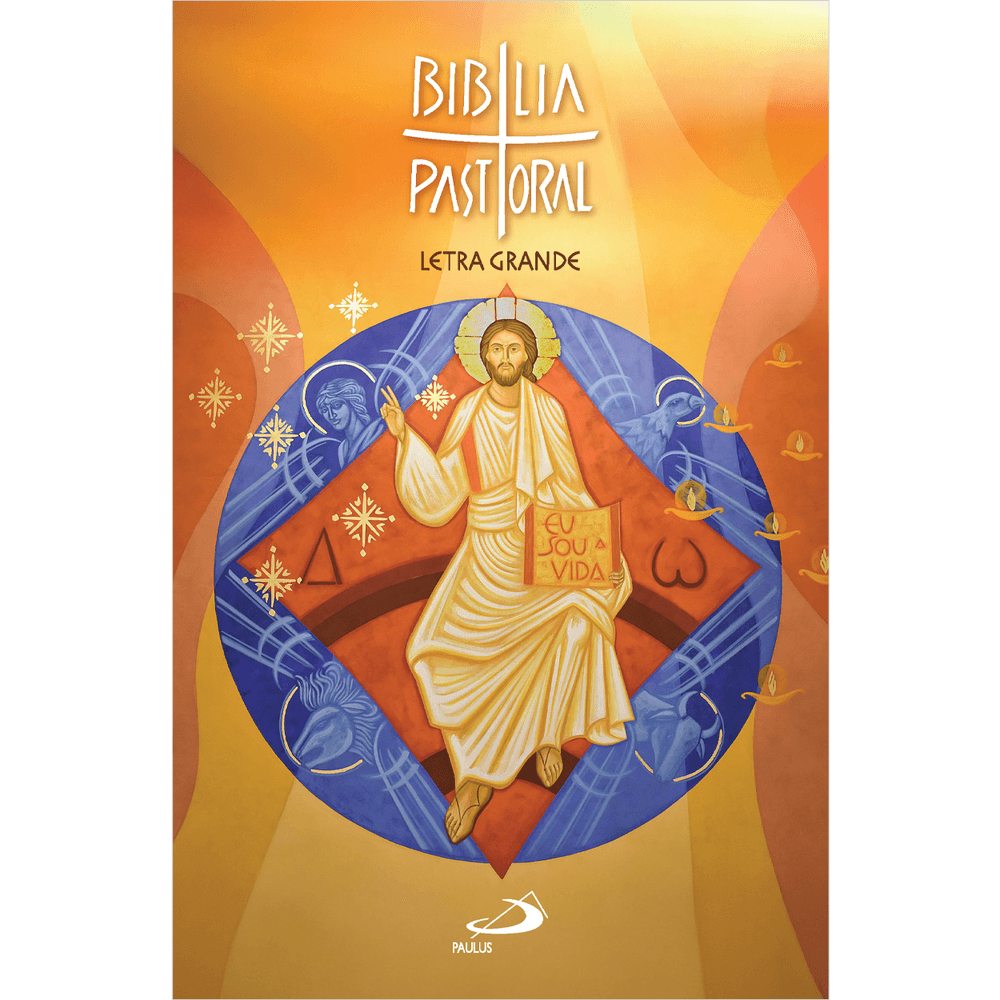 Bíblia Pastoral - Letra Grande - Cristo Branco em Oferta na Shopee
