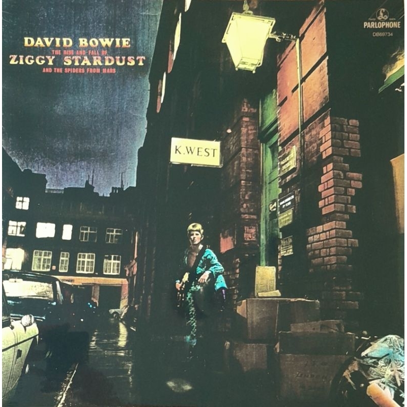David Bowie-The Rise And Fall Of Ziggy Stardust And The Spiders-lp importado-LACRADO-vinil-made in Germany