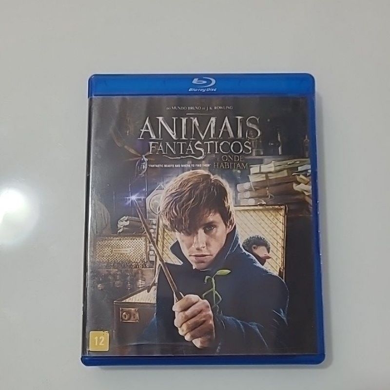 Blu-ray Animais Fantásticos e onde habitam-Harry Potter