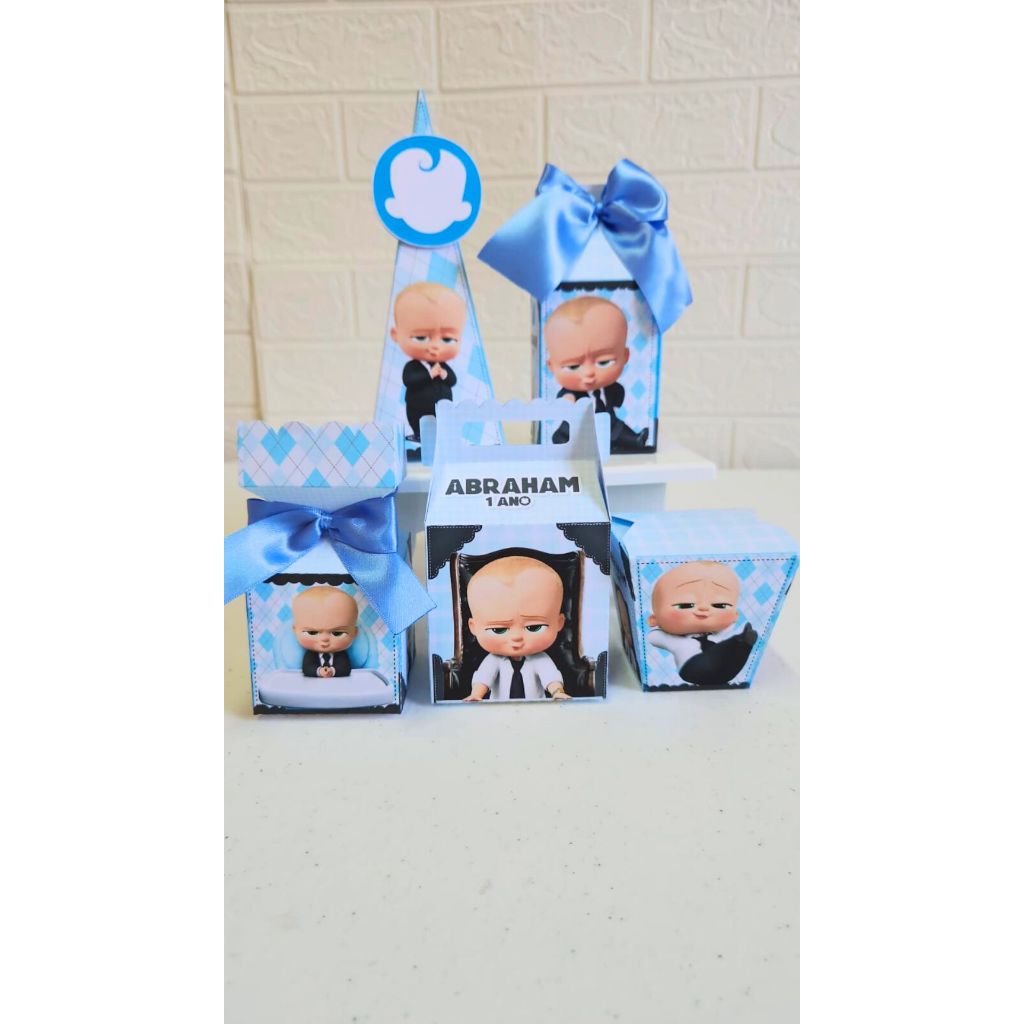 KIT FESTA ECONÔMICO PODEROSO CHEFINHO Caixinhas Personalizadas | Lembrancinhas | Festa | Aniversários |ENVIO RÁPIDO