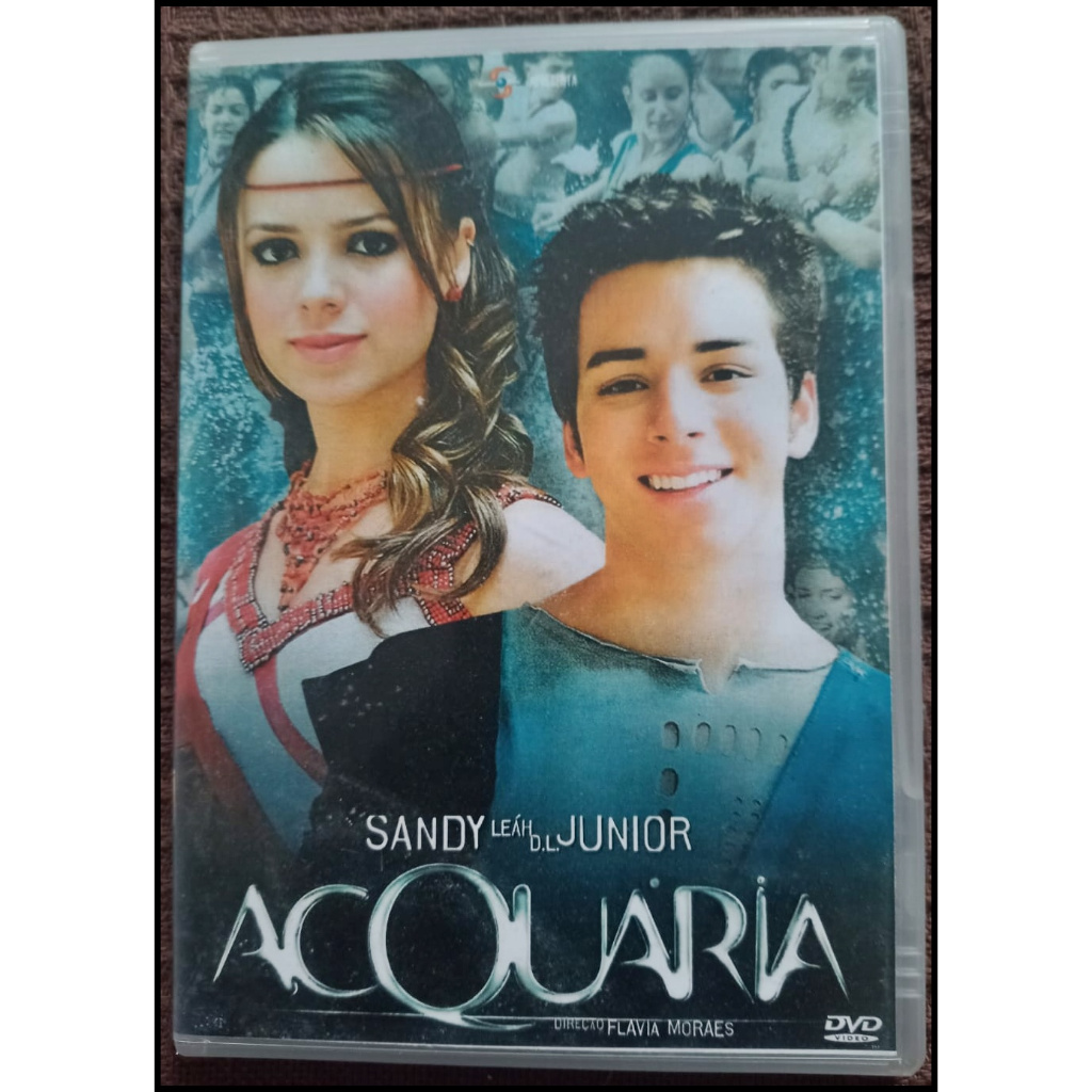 DVD Acquária - 2003 Sandy & Junior - Original