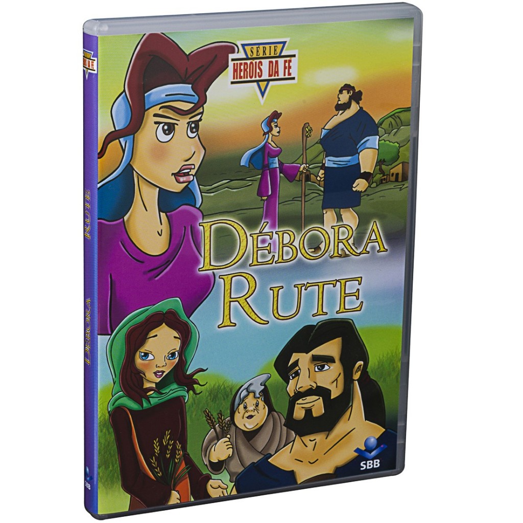 Série Heróis da Fé - Débora / Rute - DVD Infantil cristão