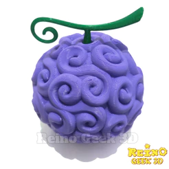 Akuma No Mi - Gomu Gomu em PLA fruta do Luffy 12CM - One Piece