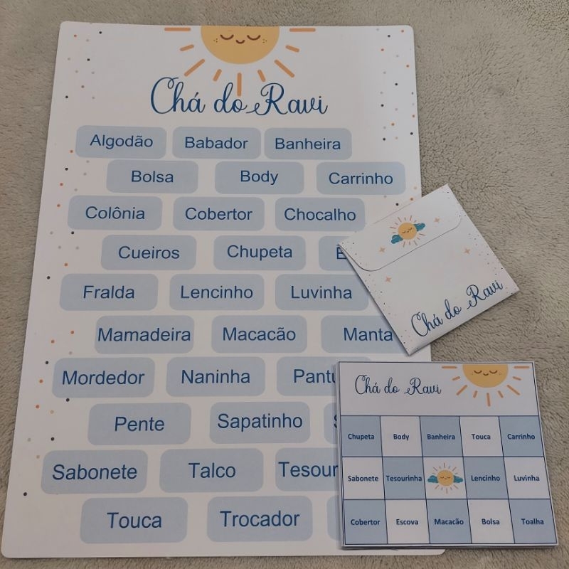Kit de Bingo Personalizado