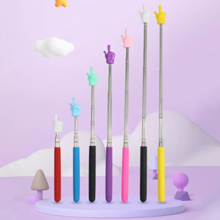 Bastão De aço para Leitura De Dedo Do Professor-Guia De Ponteiro Extensível-Vara Com Haste Telescópica-De Ensino em Oferta na Shopee
