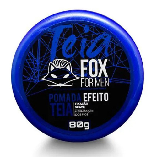 Pomada Modeladora Fox For Men/efeit Teia 80g Creme De Cabelo