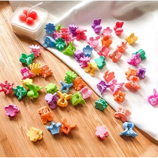 1 pocote 10-50 Mini Piranha Presilha Grampo de Cabelo Infantil em Oferta na Shopee