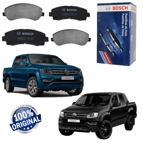 Jogo Pastilha De Freio Dianteira Bosch Amarok 2014 2015 2016