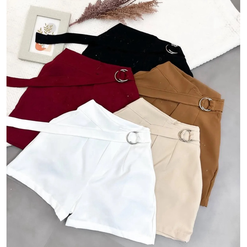 Short Alfaiataria Feminino Tendência 2025 Sofisticado Verão Promoção em Oferta na Shopee